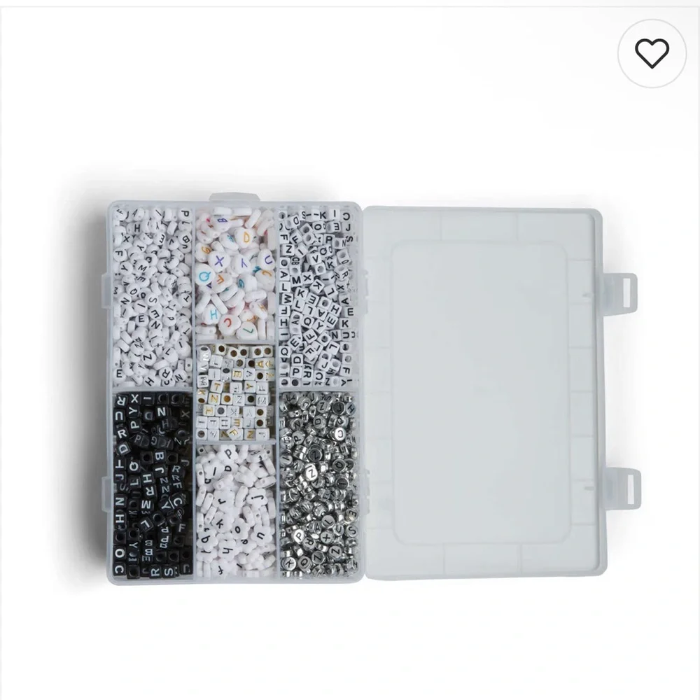 13oz Alphabet Assorted Bead Box Kit by POP! - Picture 2 of 4